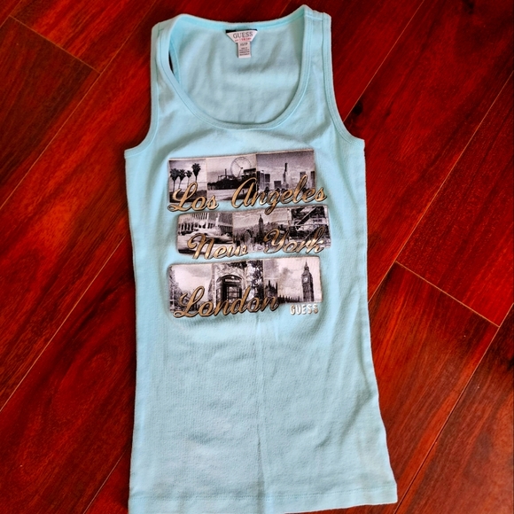 Women's Guess Tank Top - Picture 2 of 4